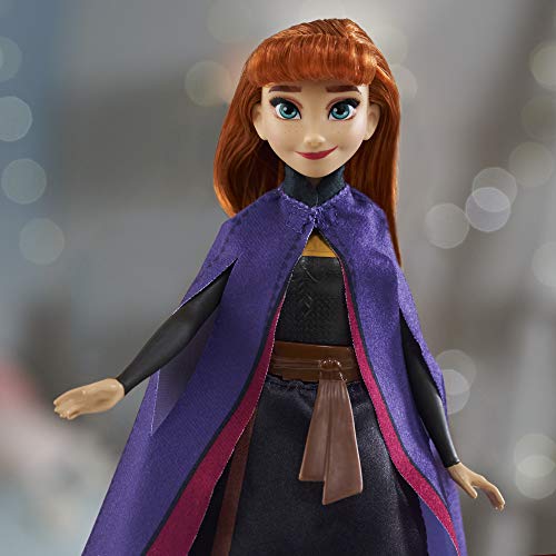 Disney Frozen 2 Anna's Queen Transformation Fashion Doll with 2 Outfits and 2 Hair Styles, Toy Inspired 2