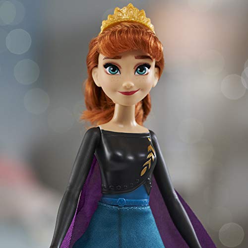 Disney Frozen 2 Anna's Queen Transformation Fashion Doll with 2 Outfits and 2 Hair Styles, Toy Inspired 2