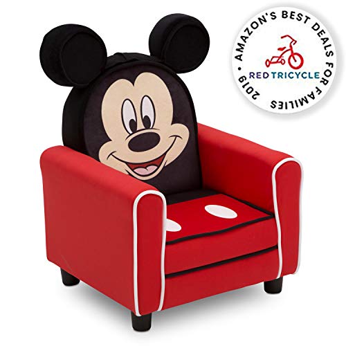 Delta Children Figural Upholstered Kids Chair, Disney