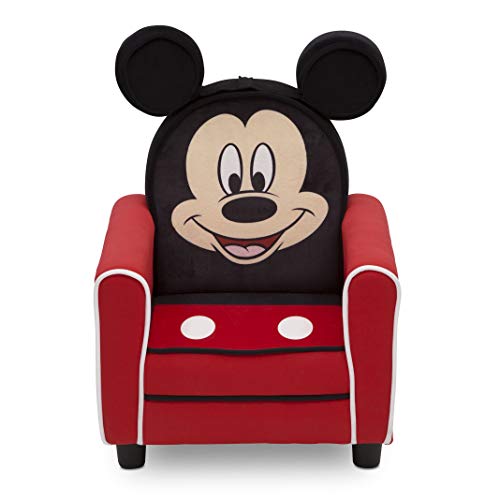 Delta Children Figural Upholstered Kids Chair, Disney