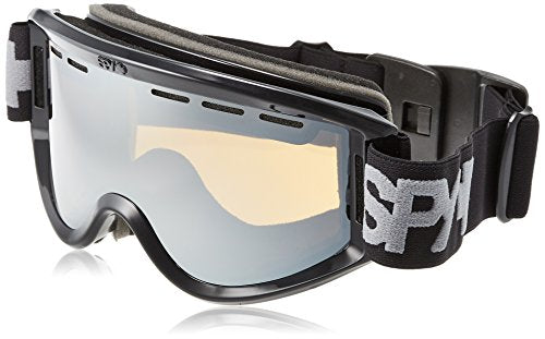 Spy Optic Getaway Snow Goggles, Black/Silver Spectra, Asian Fit