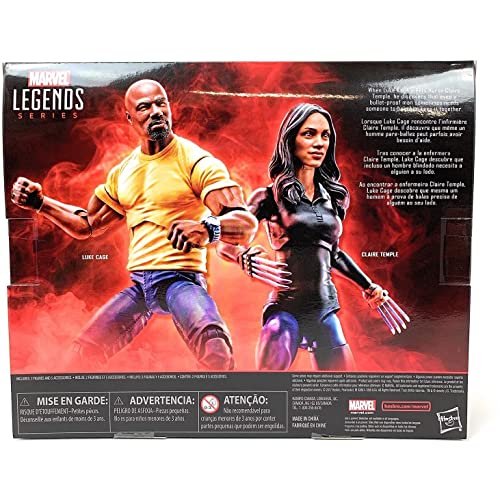 Marvel E2874 Legends Series Luke Cage With Claire Temple,