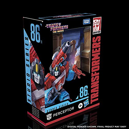 Transformers Studio Series 86 Deluxe Perceptor Action Figure