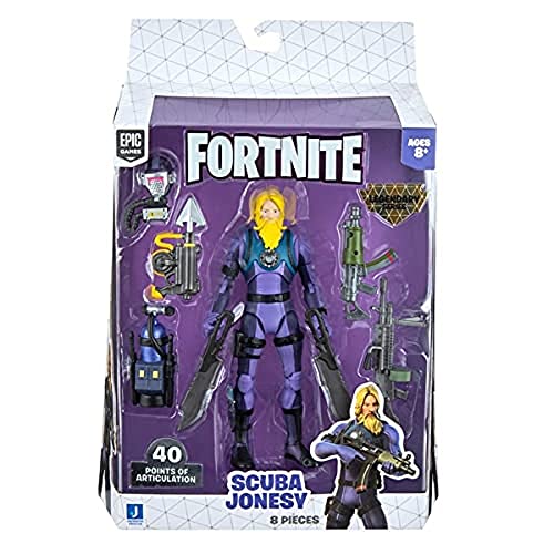 Fortnite ENT_554382 Legendary Series Scuba Jonesy Mission Control HQ Playset, Multicolor