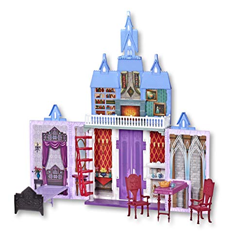 Disney Frozen 2 Fold and Go Portable Arendelle Castle Exclusive Dollhouse Playset