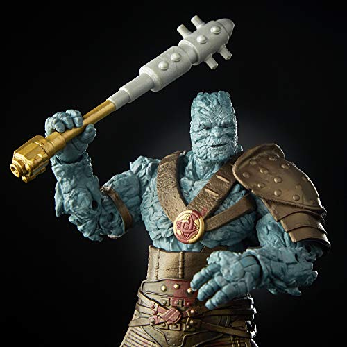 Marvel Legends Series Thor: Ragnarok 6"-Scale Movie-Inspired Grandmaster & Korg Collectible Action Figure Ages 4 and up, 2 Pack