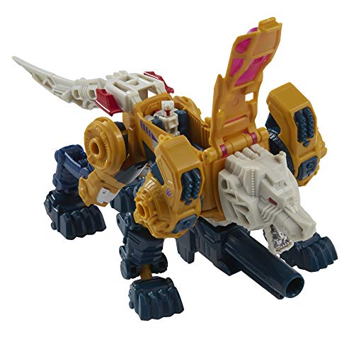 Transformers 2021 Modern Figure in Retro Packaging Decepticon Headmaster Weirdwolf with Monxo