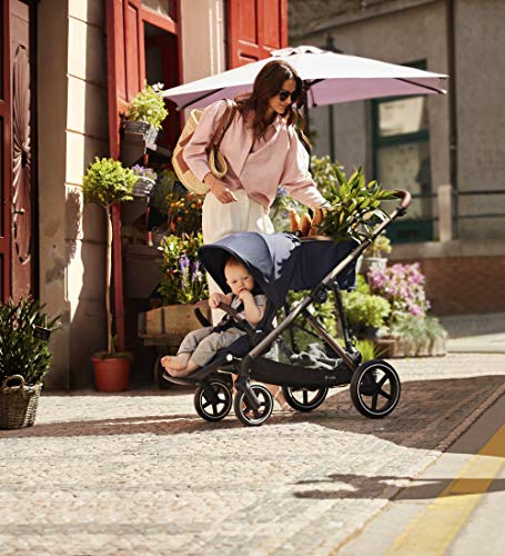 Cybex Gazelle S All-in-One Toddler and Baby Stroller with Over 20 Modular Configurations, Ergonomic Near-Flat Recline, Shopper Basket, and Compact Fold