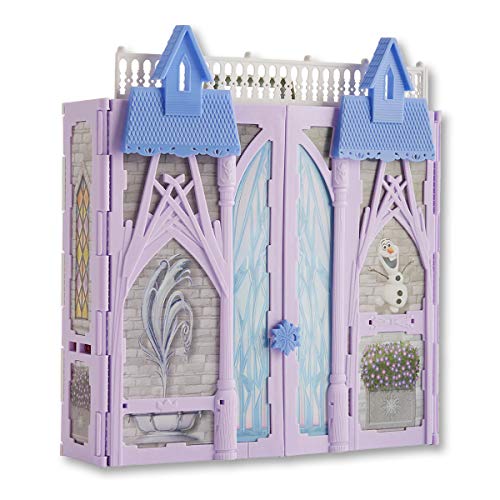 Disney Frozen 2 Fold and Go Portable Arendelle Castle Exclusive Dollhouse Playset