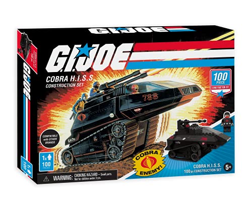 Forever Clever 3 GI Joe Military Vehicle Construction Sets, Building Kits 300 Total Pieces