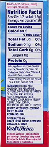 Crystal Light Pure Mixed Berry Energy Drink Mix with Caffeine and B Vitamins (6 On-the-Go Packets)