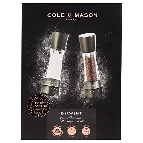 Cole & Mason Salt & Pepper Mill and Grinder Set