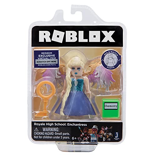 Roblox Gold Collection Royale High School: Enchantress Single Figure Pack with Exclusive Virtual Item Code