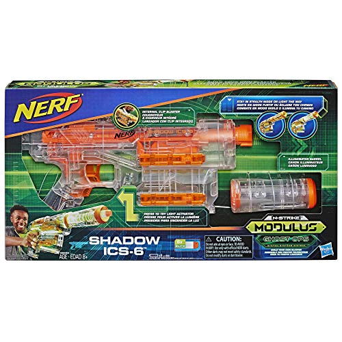 NERF Modulus Ghost Ops Shadow ICS-6