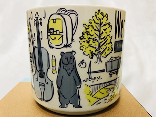 Starbucks West Virginia BEEN THERE SERIES ACROSS THE GLOBE COLLECTION Ceramic Coffee Mug 14 oz