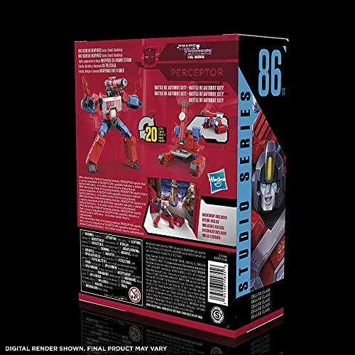 Transformers Studio Series 86 Deluxe Perceptor Action Figure