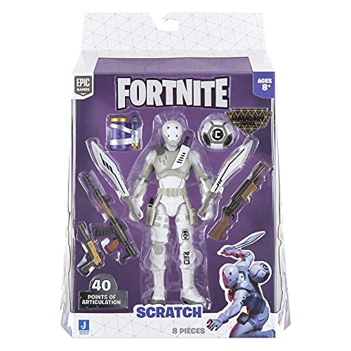 Fortnite Legendary Series 6-inch Scratch Figure with Accessories: Scuba Jonesy, Blackheart, Atlantean Fishstick & More