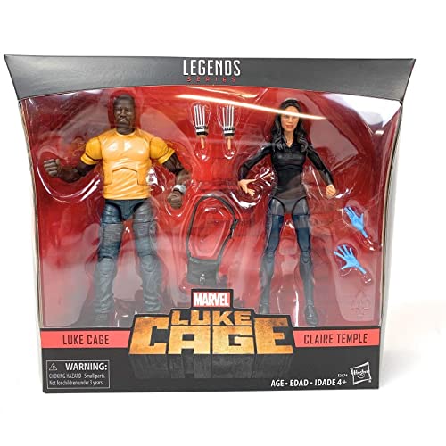 Marvel E2874 Legends Series Luke Cage With Claire Temple,