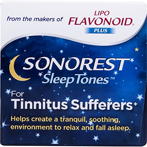 Sonorest Sleep Tones, Sound Machine for Tinnitus, Masking Device for Ear Ringing, Portable for Convenient Use