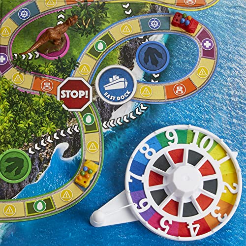 Hasbro Gaming The Game of Life Jurassic Park Edition, Family Board Game for Kids Ages 8 and Up, Inspired by The Original Hit Movie