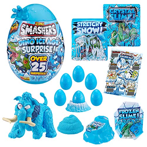 Smashers Dino Ice Age Surprise Egg (with Over 25 Surprises!)