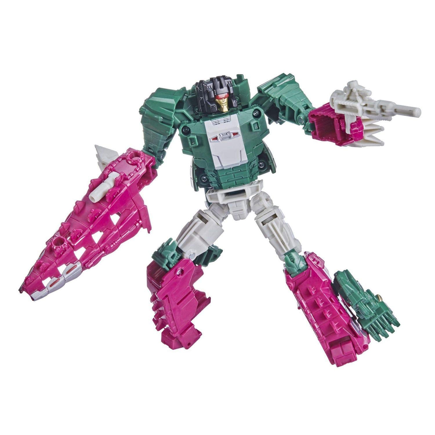 Transformers 2021 Modern Figure in Retro Packaging Decepticon Headmaster Skullcruncher with Grax